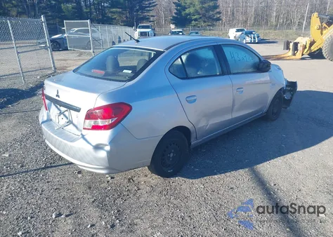 2020 Mitsubishi Mirage G4 Es из США, поврежденный, VIN ML32F3FJ8LHF12271